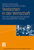 Demarmels / Kesselheim |  Textsorten in der Wirtschaft | eBook | Sack Fachmedien