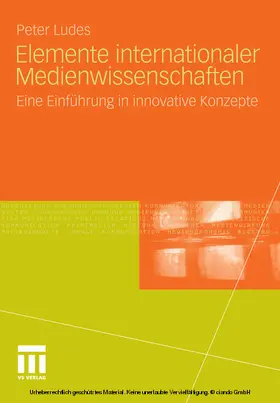 Ludes |  Elemente internationaler Medienwissenschaften | eBook | Sack Fachmedien