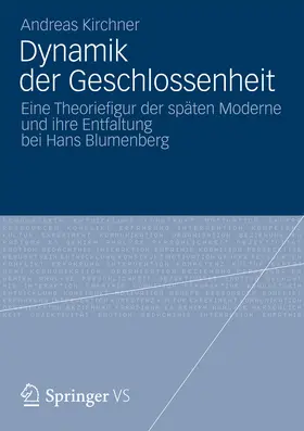 Kirchner |  Dynamik der Geschlossenheit | eBook | Sack Fachmedien