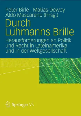 Birle / Dewey / Mascareño | Durch Luhmanns Brille | E-Book | www.sack.de