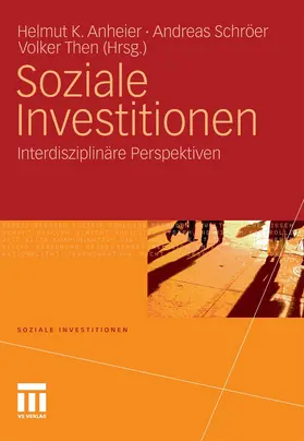 Anheier / Schröer / Then | Soziale Investitionen | E-Book | www.sack.de