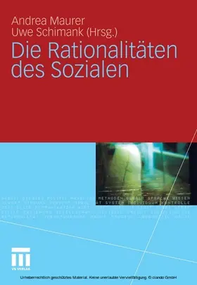 Maurer / Schimank |  Die Rationalitäten des Sozialen | eBook | Sack Fachmedien