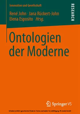 John / Rückert-John / Esposito | Ontologien der Moderne | E-Book | www.sack.de