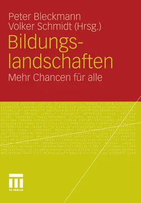 Bleckmann / Schmidt |  Bildungslandschaften | eBook | Sack Fachmedien