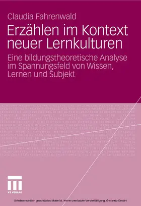 Fahrenwald | Erzählen im Kontext neuer Lernkulturen | E-Book | www.sack.de
