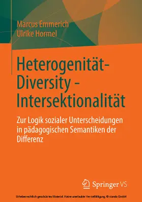 Emmerich / Hormel |  Heterogenität - Diversity - Intersektionalität | eBook | Sack Fachmedien