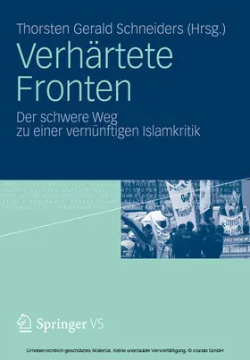 Schneiders | Verhärtete Fronten | E-Book | www.sack.de