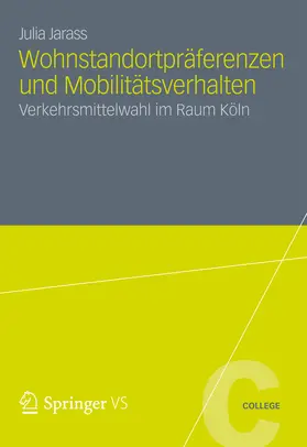 Jarass |  Wohnstandortpräferenzen und Mobilitätsverhalten | eBook | Sack Fachmedien