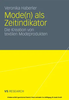 Haberler |  Mode(n) als Zeitindikator | eBook | Sack Fachmedien
