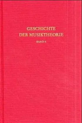 Atkinson / Huglo / Meyer |  Geschichte der Musiktheorie / Die Lehre vom einstimmigen liturgischen Gesang | Buch |  Sack Fachmedien