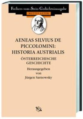 Sarnowsky |  Aeneas Silvius de Piccolomini: Historia Austrialis | Buch |  Sack Fachmedien