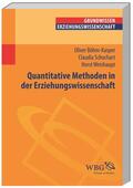 Schuchart / Weishaupt / Vogel |  Böhm-Kasper, O: Quantitative Methoden | Buch |  Sack Fachmedien