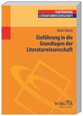 Klarer |  Klarer, M: Einführung in die Grundlagen der Literaturwissens | Buch |  Sack Fachmedien
