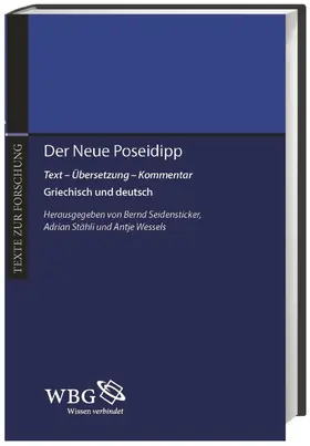 Seidensticker / Wessels / Stähli |  Der Neue Poseidipp | Buch |  Sack Fachmedien