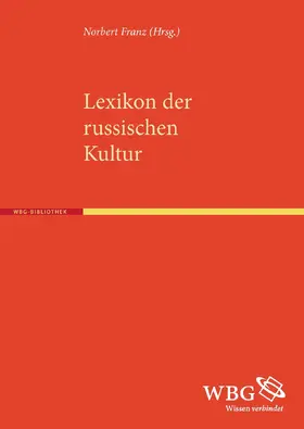 Franz |  Lexikon der russischen Kultur | Buch |  Sack Fachmedien