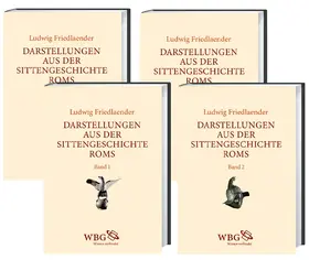 Friedlaender |  Darstellungen aus der Sittengeschichte Roms | Buch |  Sack Fachmedien