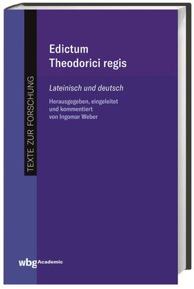 König | Edictum Theodorici regis | Buch | sack.de