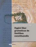 Lindermann |  Hygini liber gromaticus de limitibus constituendis | eBook | Sack Fachmedien