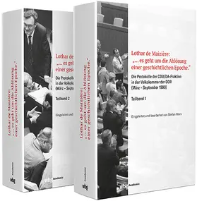 Lothar de Maizière: "...es geht um die Ablösung einer geschichtlichen Epoche." | Buch | 978-3-534-64228-1 | sack.de