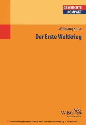 Kruse / Puschner |  Der Erste Weltkrieg | eBook | Sack Fachmedien