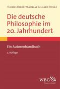 Bedorf / Gelhard |  Deutsche Philosophie im 20. Jahrhundert | eBook | Sack Fachmedien