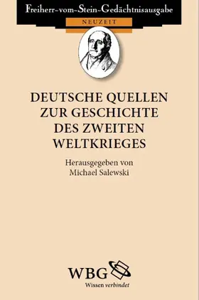 Salewski |  Deutsche Quellen zur Geschichte des Zweiten Weltkrieges | eBook | Sack Fachmedien
