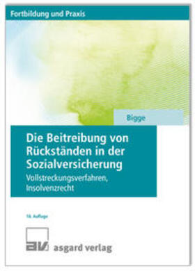 Bigge | Bigge, G: Beitreibung von Rückständen/Sozialversicherung | Buch | 978-3-537-30616-6 | sack.de