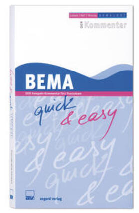 Raff / Wissing | BEMA quick & easy | Buch | 978-3-537-64405-3 | sack.de