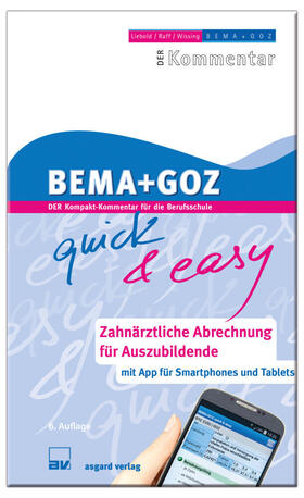 Raff / Ralf / Wissing | BEMA + GOZ | Buch | 978-3-537-64705-4 | sack.de