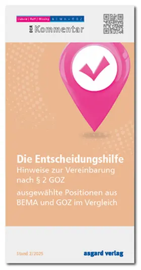 Raff / Wissing |  Die Entscheidungshilfe | Buch |  Sack Fachmedien