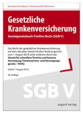 Kremer / Schmidbauer | Gesetzliche Krankenversicherung | Buch | 978-3-537-71803-7 | sack.de