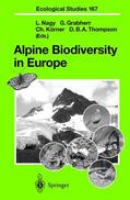 Nagy / Thompson / Grabherr |  Alpine Biodiversity in Europe | Buch |  Sack Fachmedien
