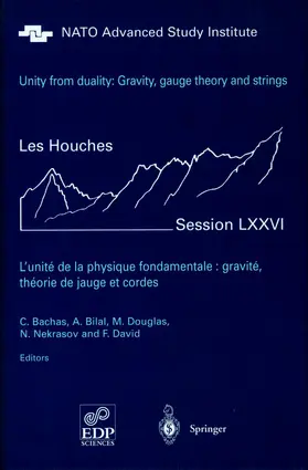 Bachas / Bilal / David |  Unity from Duality: Gravity, Gauge Theory and Strings | Buch |  Sack Fachmedien
