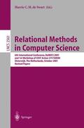 de Swart |  Relational Methods in Computer Science | Buch |  Sack Fachmedien