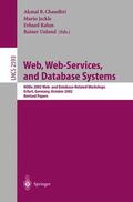 Chaudhri / Unland / Jeckle |  Web, Web-Services, and Database Systems | Buch |  Sack Fachmedien