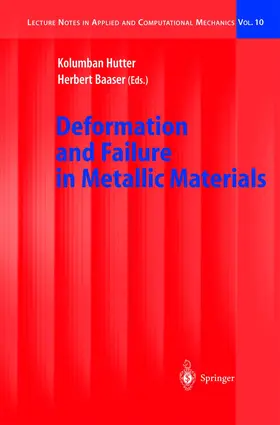 Baaser / Hutter |  Deformation and Failure in Metallic Materials | Buch |  Sack Fachmedien