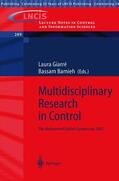 Bamieh / Giarré |  Multidisciplinary Research in Control | Buch |  Sack Fachmedien