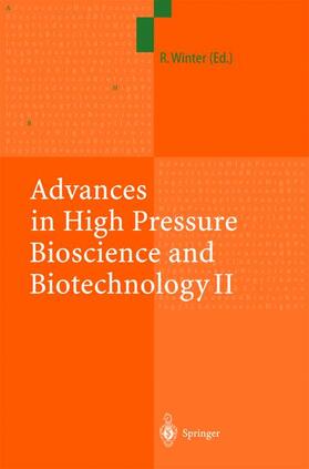 Winter |  Advances in High Pressure Bioscience and Biotechnology II | Buch |  Sack Fachmedien
