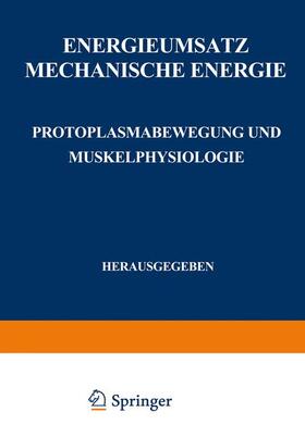 Alverdes / Jamin / Deuticke | Energieumsatz | Buch | 978-3-540-01022-7 | sack.de