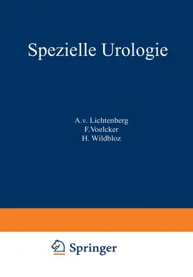 Lichtenberg / Wildbolz / Voelcker |  Handbuch der Urologie | Buch |  Sack Fachmedien