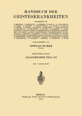 Bumke |  Allgemeiner Teil | Buch |  Sack Fachmedien
