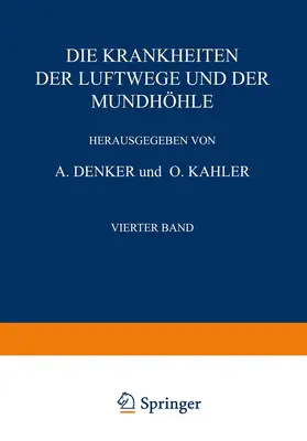 Benjamins / Sokolowsky / Glas |  Die Krankheiten der Luftwege und der Mundhöhle | Buch |  Sack Fachmedien