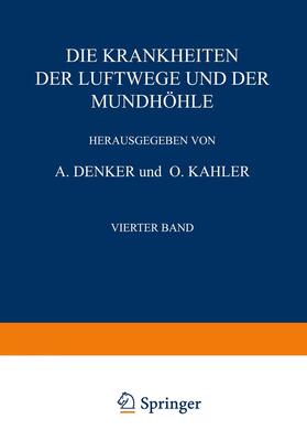 Benjamins / Sokolowsky / Glas | Die Krankheiten der Luftwege und der Mundhöhle | Buch | 978-3-540-01064-7 | sack.de
