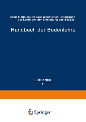 Blank |  Handbuch der Bodenlehre | Buch |  Sack Fachmedien