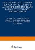 Guhrauer / Halberstaedter / Jacoby |  Licht-Biologie und -Therapie Röntgen-Physik -Dosierung | Buch |  Sack Fachmedien