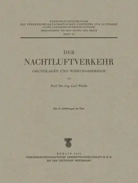 Pirath |  Der Nachtluftverkehr | Buch |  Sack Fachmedien