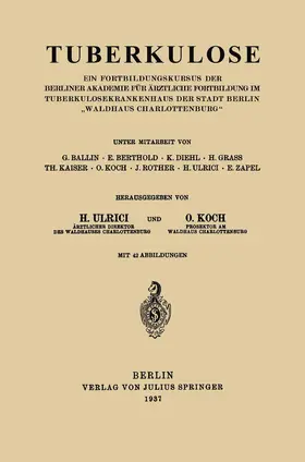 Ulrici / Koch |  Tuberkulose | Buch |  Sack Fachmedien