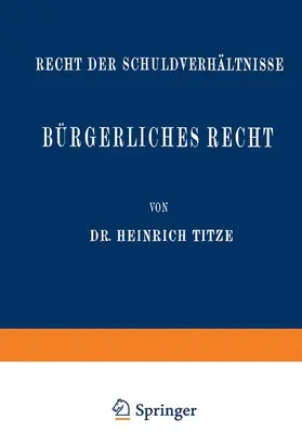 Titze |  Bürgerliches Recht | Buch |  Sack Fachmedien