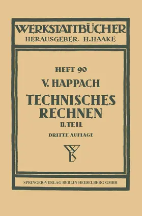 Happach |  Technisches Rechnen | Buch |  Sack Fachmedien