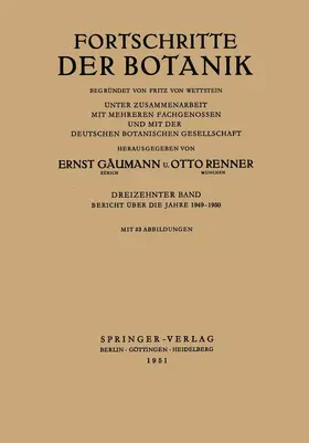 Lüttge / Beyschlag / Büdel | Bericht über die Jahre 1949-1950 | Buch | 978-3-540-01542-0 | www.sack.de